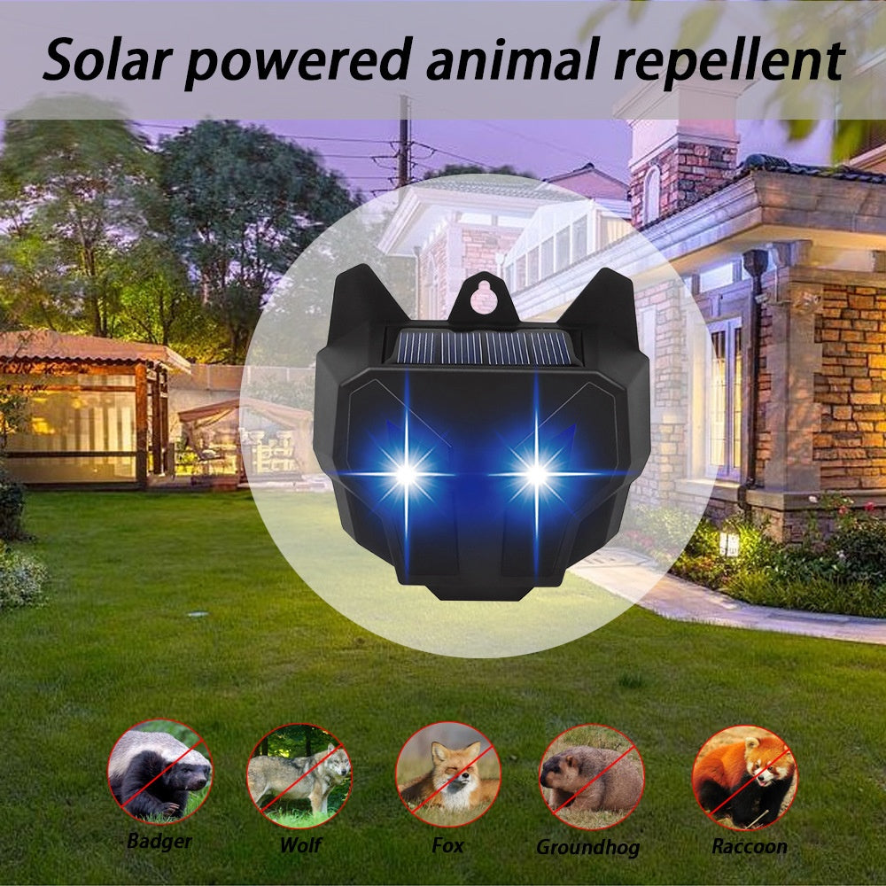 【50%OFF】 Pești Iaz Câmp de orez Repelant solar pentru păsări Alarma sonoră și luminoasă